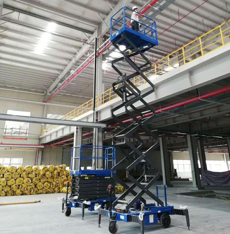 安阳助力行走剪叉式高空作业平台